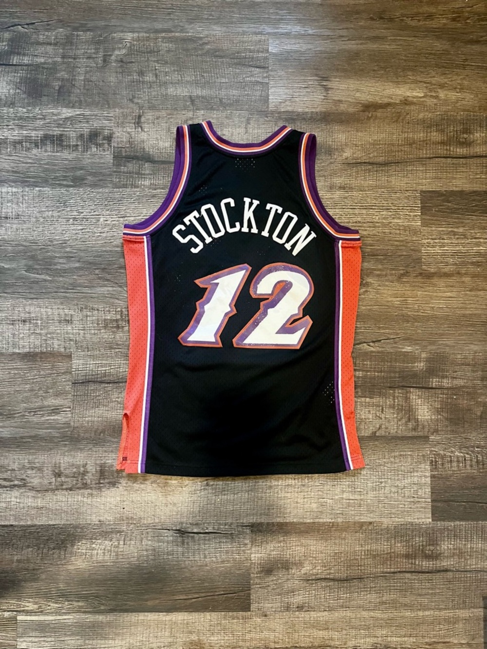 RARE vintage John Stockton Utah Jazz Jersey